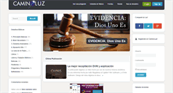 Desktop Screenshot of caminoluz.org